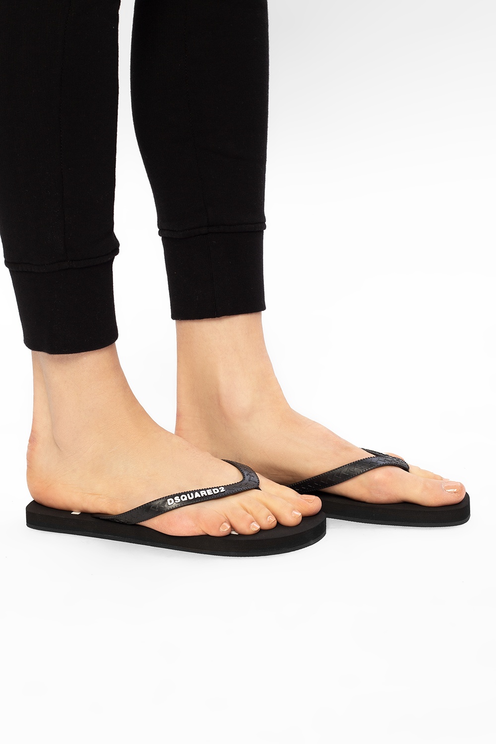 Dsquared cheap flip flops